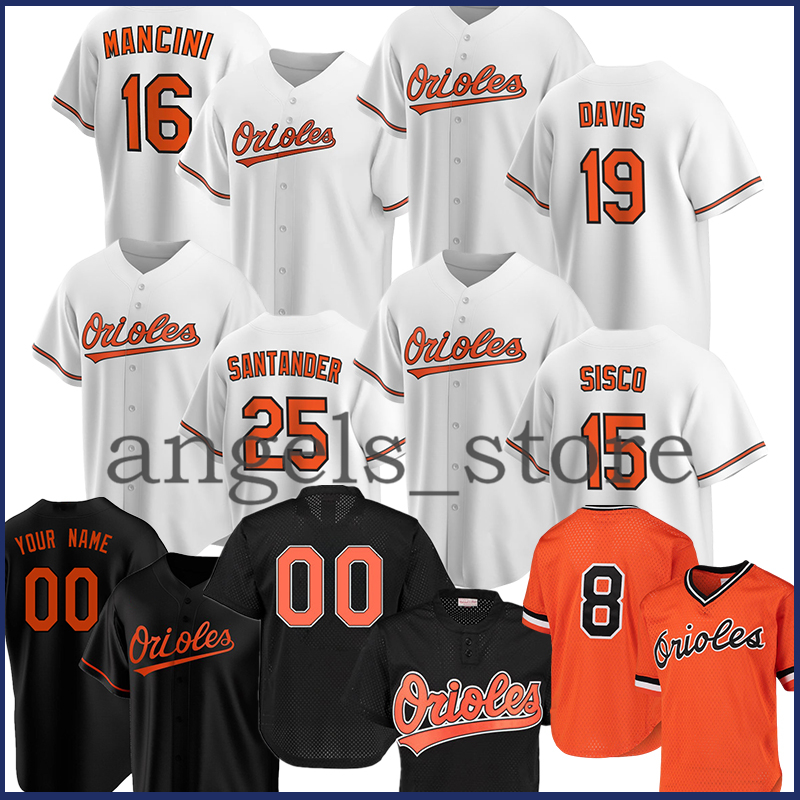2020 new Orioles Custom 8 Cal Ripken Jr. Baseball Jersey Trey Mancini Chris Davis Tim Beckham Roberto Alomar Adam Jones Eddie Murray, Blue;black
2020 new Orioles Custom 8 Cal Ripken Jr. Baseball Jersey Trey Mancini Chris Davis Tim Beckham Roberto Alomar Adam Jones Eddie Murray, Blue;black