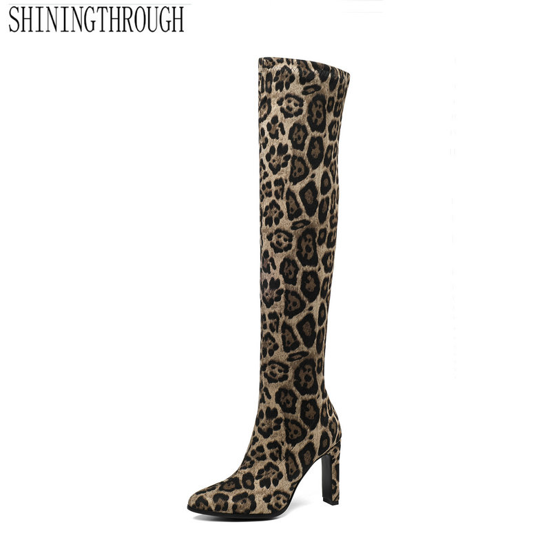 2020 Women Over The Knee Boots Flock Square High Heel Women Shoes Winter Warm Motorcycle Boots Large Size 42 43, Black
2020 Women Over The Knee Boots Flock Square High Heel Women Shoes Winter Warm Motorcycle Boots Large Size 42 43, Black