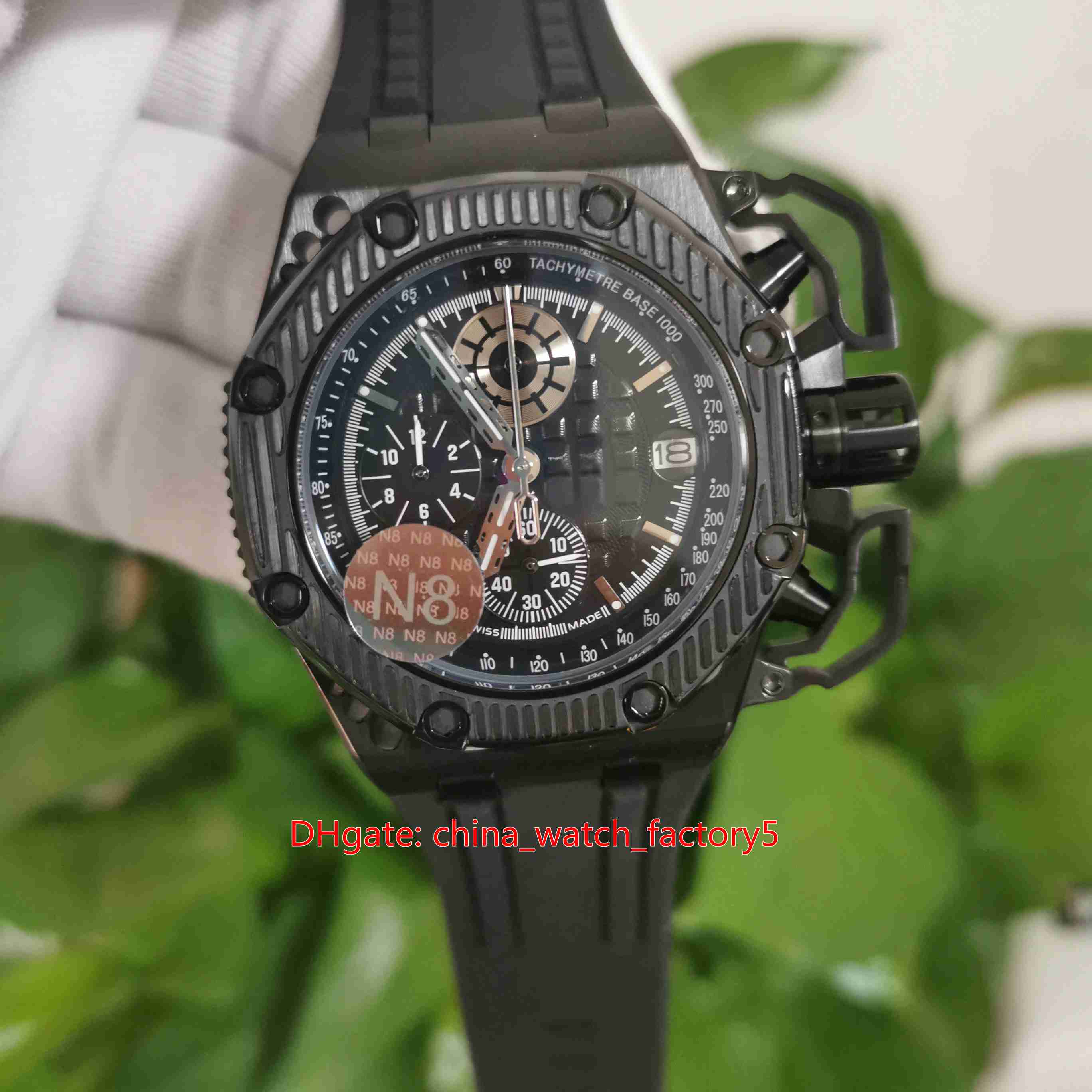 Hot Items Top Quality N8 Maker 42mm Offshore Survivor 26165 26165IO.00.A002CA.01 Black VK Quartz Chronograph Workin Mens Watch Watches, No box papers
Hot Items Top Quality N8 Maker 42mm Offshore Survivor 26165 26165IO.00.A002CA.01 Black VK Quartz Chronograph Workin Mens Watch Watches, No box papers
