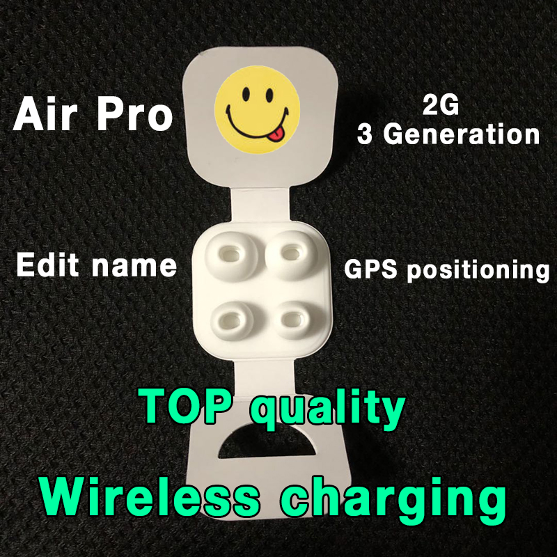 Air pro H1 chip Renamed headset AP2 Ap3 Generation pro Wireless Charging Bluetooth Earphones GPS Positioning Valid serial number With box
Air pro H1 chip Renamed headset AP2 Ap3 Generation pro Wireless Charging Bluetooth Earphones GPS Positioning Valid serial number With box