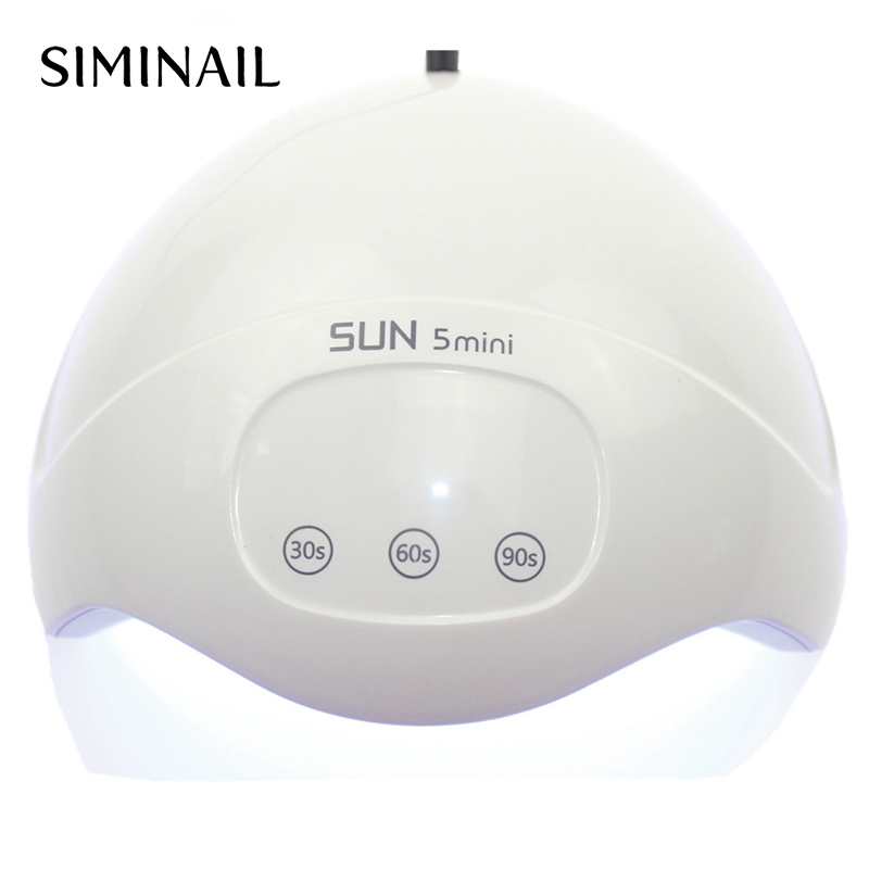 SIMINAIL 30W UV LED Nail Lamp Machine Dryer Light Mini Shape for Drying Home Nails Art DIY Tool 30 Sun5 Small Lamp, White
SIMINAIL 30W UV LED Nail Lamp Machine Dryer Light Mini Shape for Drying Home Nails Art DIY Tool 30 Sun5 Small Lamp, White