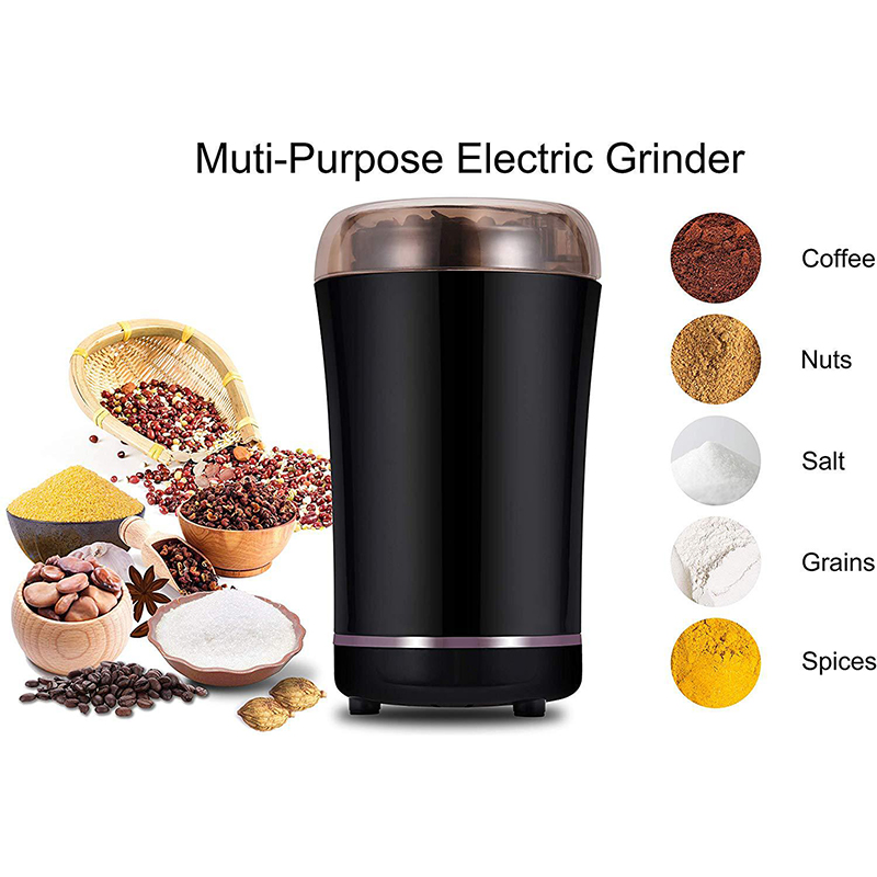 50ml Stainless Steel Grinder 150W Spice Nut Seed Grind Machine Grind Different Levels Of Fineness Electric Coffee Grinder
50ml Stainless Steel Grinder 150W Spice Nut Seed Grind Machine Grind Different Levels Of Fineness Electric Coffee Grinder