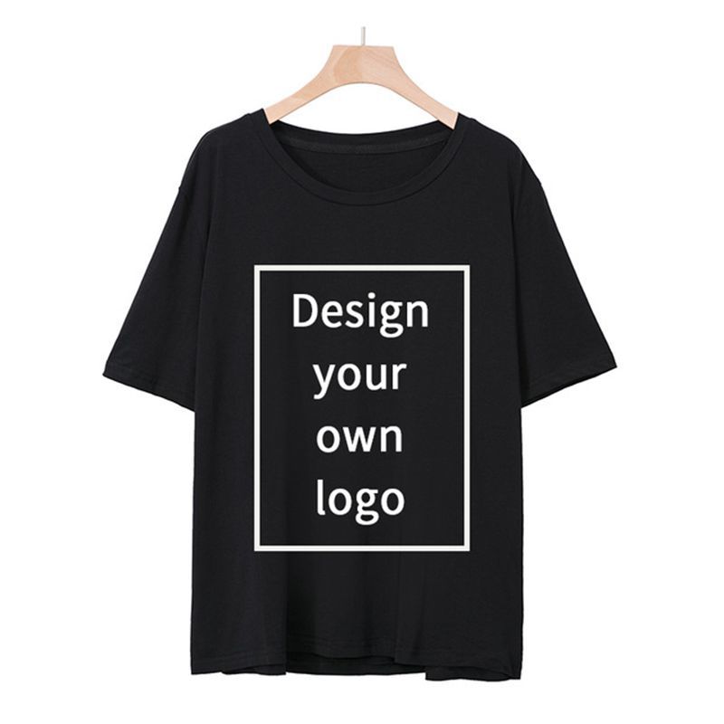 Votre propre conception / image personnalisée Hommes et femmes DIY Coton T-shirt à manches courtes T-shirt décontracté Tops Taille S-4XL CX200819