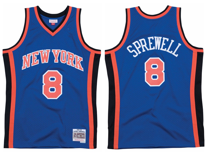 Men New York Knicks Latrell Sprewell Mitchell&Ness 1998-99 Hardwoods Classics Authentic nba Jersey, Gold
Men New York Knicks Latrell Sprewell Mitchell&Ness 1998-99 Hardwoods Classics Authentic nba Jersey, Gold