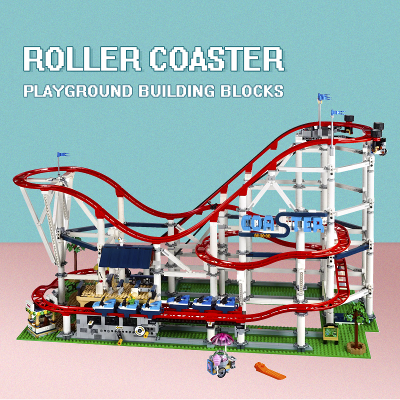 In stock 15039 The roller coaster Creator 10261 4619pcs Boy Dreams Model Building Blocks Compatible with 10261 education Toys
In stock 15039 The roller coaster Creator 10261 4619pcs Boy Dreams Model Building Blocks Compatible with 10261 education Toys