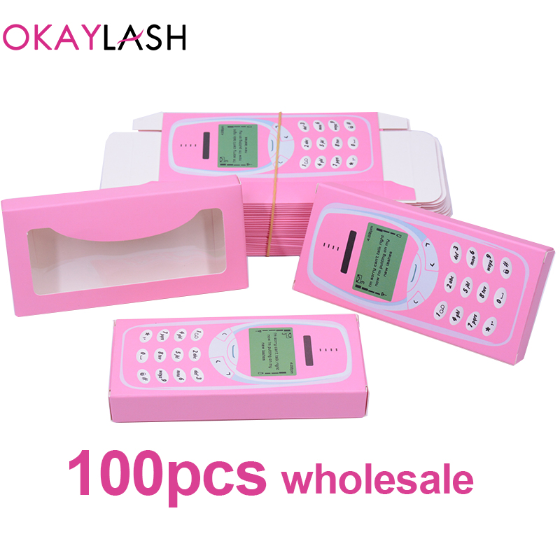 OKAYLASH mobile phone shape false eye lash paackaging box empty eyelashes case bulk price for 25mm long lashes packing container
OKAYLASH mobile phone shape false eye lash paackaging box empty eyelashes case bulk price for 25mm long lashes packing container