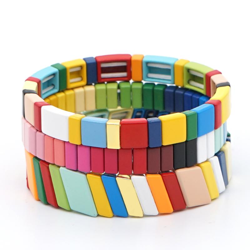 Shinus Rainbow Enamel Beads Bracelet Bangle Boho Summer Beach Bracelet For Women Handmade Beaded Jewelry Gift
Shinus Rainbow Enamel Beads Bracelet Bangle Boho Summer Beach Bracelet For Women Handmade Beaded Jewelry Gift
