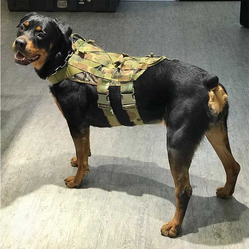 TMC Tactical Med size Dog Vest Modular Harness Body Armor MOLLE Hunting Army Mesh 3309, Multicam
TMC Tactical Med size Dog Vest Modular Harness Body Armor MOLLE Hunting Army Mesh 3309, Multicam