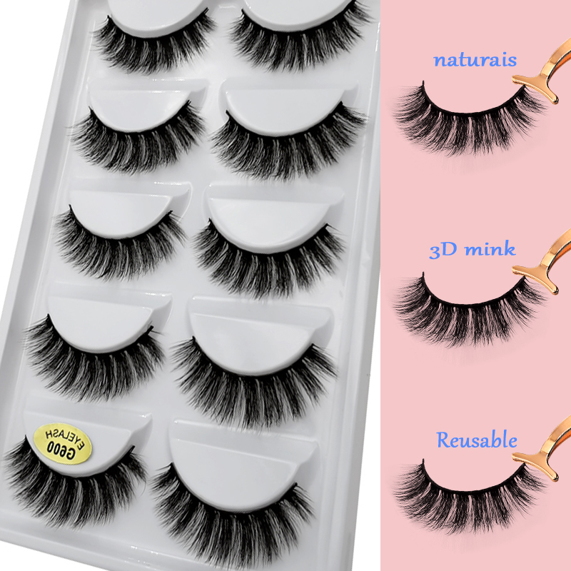 5 Paris 3D Mink EyeLashes Natural Long Hair 11MM Cilios Dramatic Mink Lashes G600 Wispies False Lashes Natural False EyeLashes
5 Paris 3D Mink EyeLashes Natural Long Hair 11MM Cilios Dramatic Mink Lashes G600 Wispies False Lashes Natural False EyeLashes