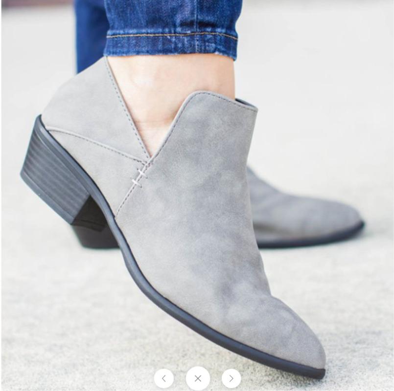 New 2020 Women Shoes Retro Suede Mid Heel Ankle Boots 2020 Chic Summer Female Block Mid Heels Casual Botas Mujer Booties, Black
New 2020 Women Shoes Retro Suede Mid Heel Ankle Boots 2020 Chic Summer Female Block Mid Heels Casual Botas Mujer Booties, Black