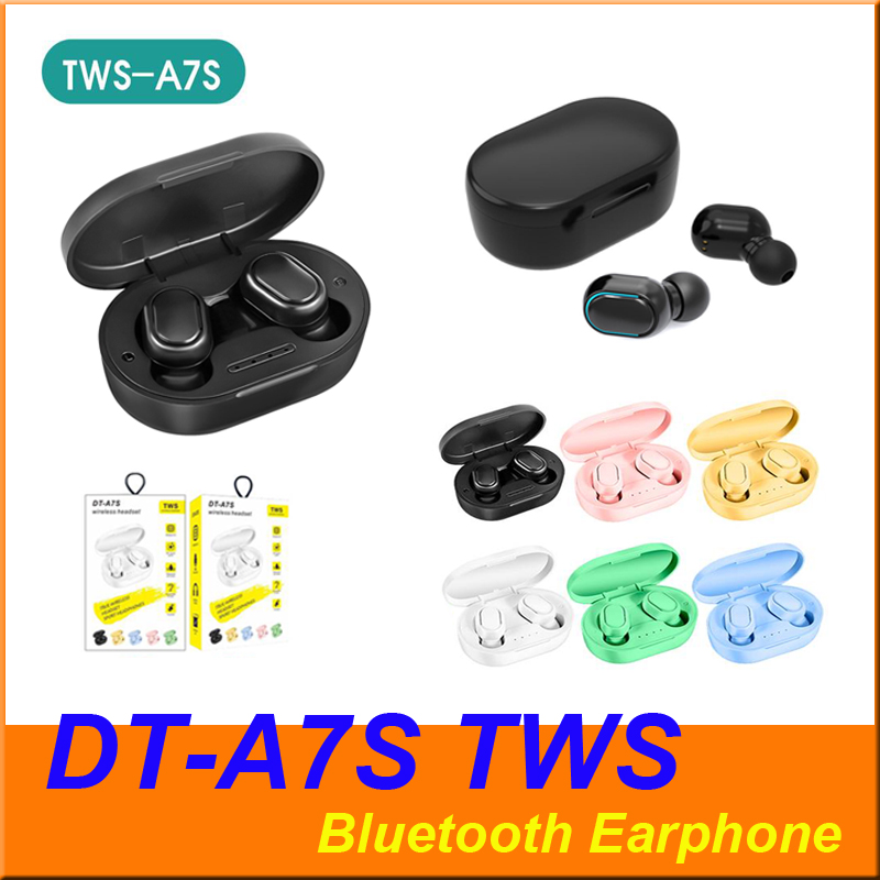 TWS A7S DT-A7S Bluetooth Wireless Earphone Headphone Button Control Earbuds Waterproof Stereo Sport Headset for iphone android Smart Phone, Mixed color
TWS A7S DT-A7S Bluetooth Wireless Earphone Headphone Button Control Earbuds Waterproof Stereo Sport Headset for iphone android Smart Phone, Mixed color