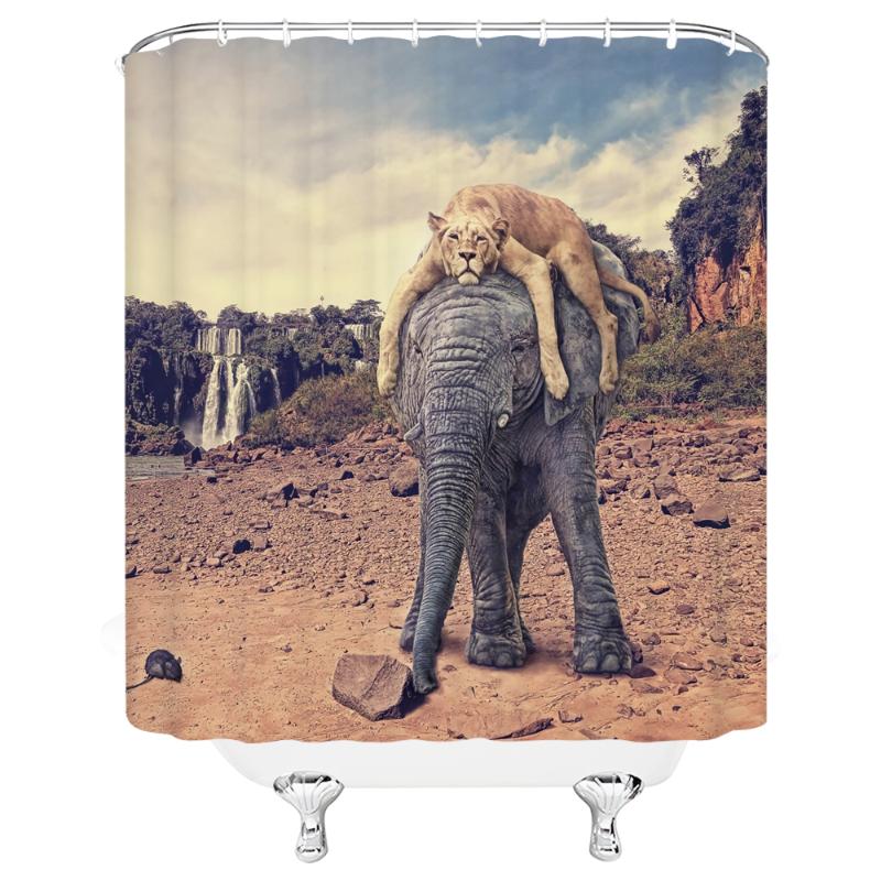 Animal Elephant Bear Waterproof And Mildew Proof Fabric Shower Curtain Bathroom 72 "x 72" w / 12 Hook Free Delivery
Animal Elephant Bear Waterproof And Mildew Proof Fabric Shower Curtain Bathroom 72 "x 72" w / 12 Hook Free Delivery