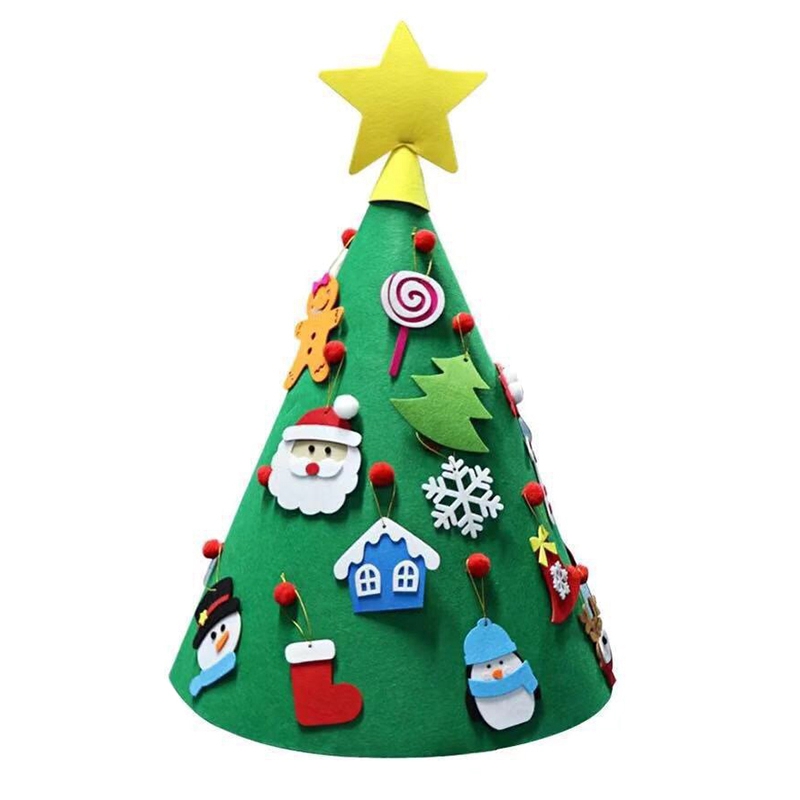 Creative DIY Felt Christmas Tree Pendant Xmas Kids Toy Christmas Tree Hanging Ornament Santa Claus Bell Decor Xmas Children Gift
Creative DIY Felt Christmas Tree Pendant Xmas Kids Toy Christmas Tree Hanging Ornament Santa Claus Bell Decor Xmas Children Gift
