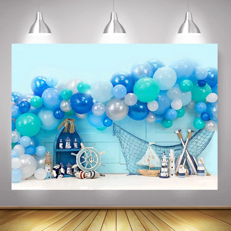 Photography Backdrop Newborn Baby Birthday Photocall Summer Seaside Balloons Children Nautical Adventure Background Photo Studio
Photography Backdrop Newborn Baby Birthday Photocall Summer Seaside Balloons Children Nautical Adventure Background Photo Studio