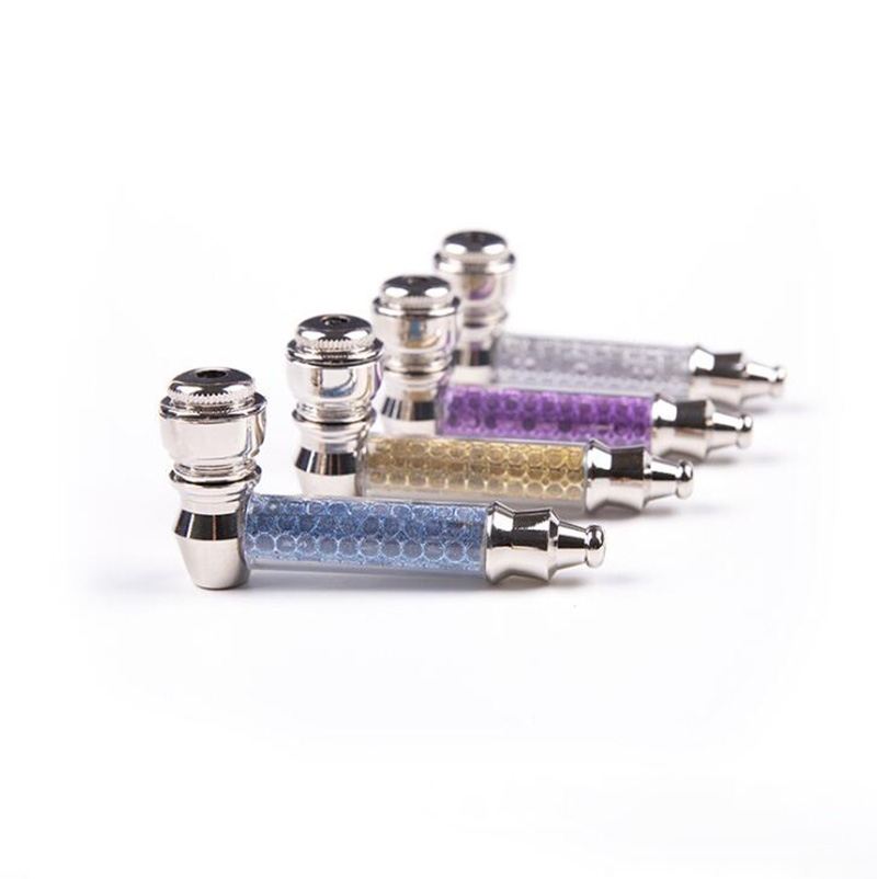 Newest Colorful Metal Zinc Alloy Removable Pipes Portable Smoking Handpipe Filter Tube Innovative Design Decoration Dry Herb Tobacco Holder Pipe
Newest Colorful Metal Zinc Alloy Removable Pipes Portable Smoking Handpipe Filter Tube Innovative Design Decoration Dry Herb Tobacco Holder Pipe