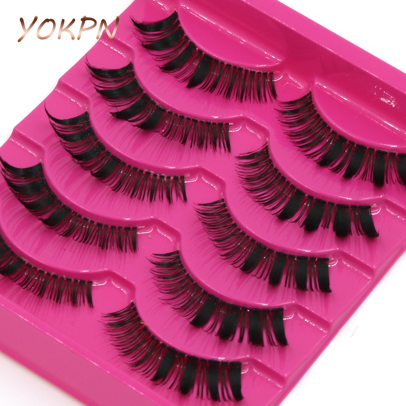 YOKPN Handmade False Eyelashes High Quality cross Thick Slim models False Eyelashes Makeup Tools Natural
YOKPN Handmade False Eyelashes High Quality cross Thick Slim models False Eyelashes Makeup Tools Natural