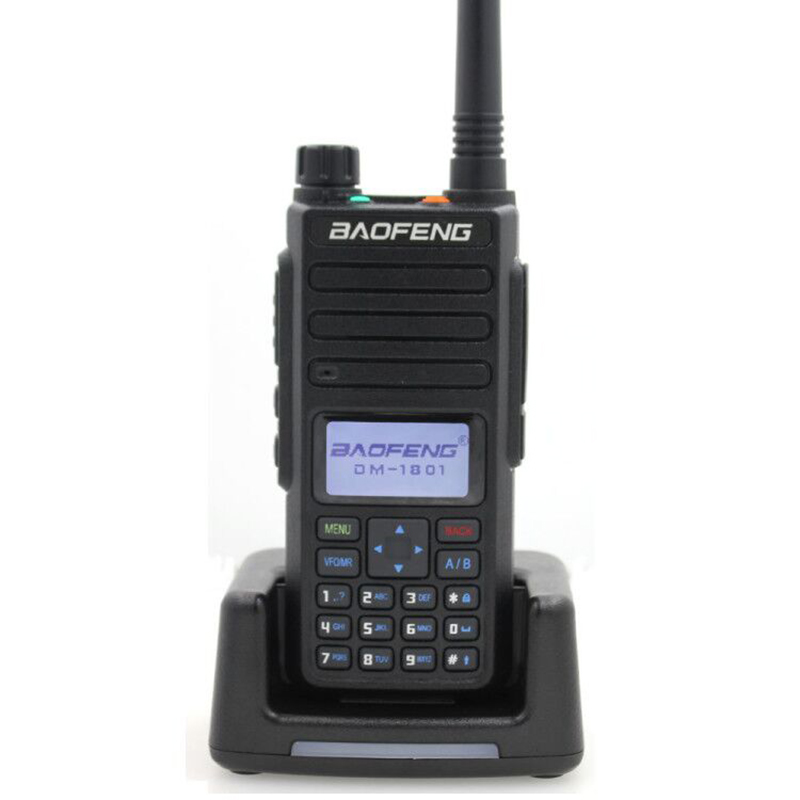 2020 Baofeng DMR DM-1801 Walkie Talkie VHF UHF 136-174 & 400-470MHz Dual Band Dual Time Slot Tier 1&2 Digital Radio DM1801
2020 Baofeng DMR DM-1801 Walkie Talkie VHF UHF 136-174 & 400-470MHz Dual Band Dual Time Slot Tier 1&2 Digital Radio DM1801