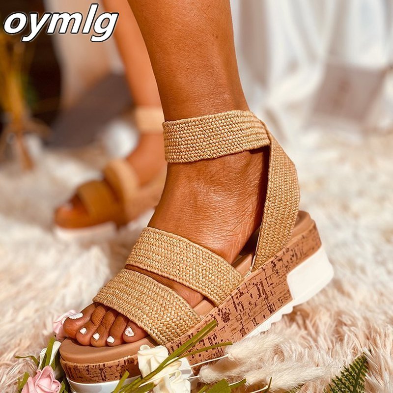 Women's Sandal Woman Summer Shoes Buckle Strap Platform Pu Open Toe Fashion Ladies Comfort Female Sandals 2020 New, Stripe
Women's Sandal Woman Summer Shoes Buckle Strap Platform Pu Open Toe Fashion Ladies Comfort Female Sandals 2020 New, Stripe