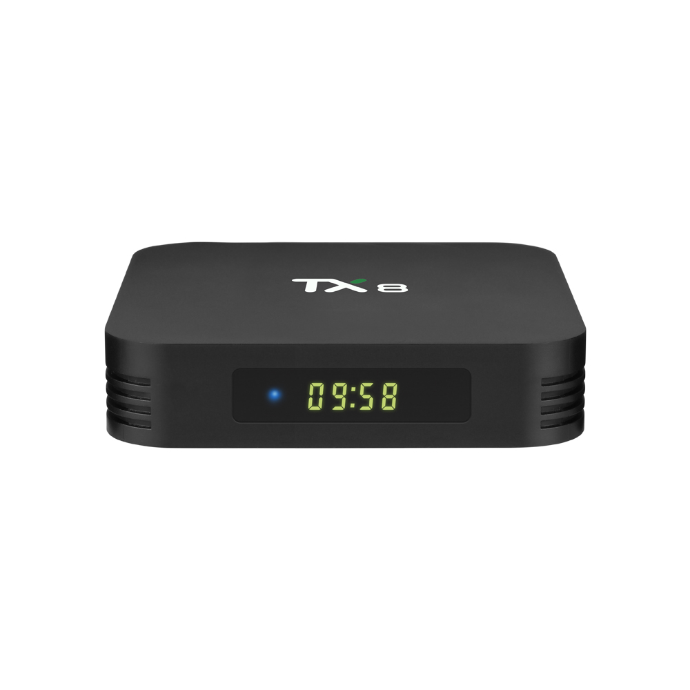 TX8 Rockchip RK3318 4GB 32GB Android 9.0 TV Box Dual WIFI 2.4G&5G Bluetooth 4.0 PK H96 Max Smart