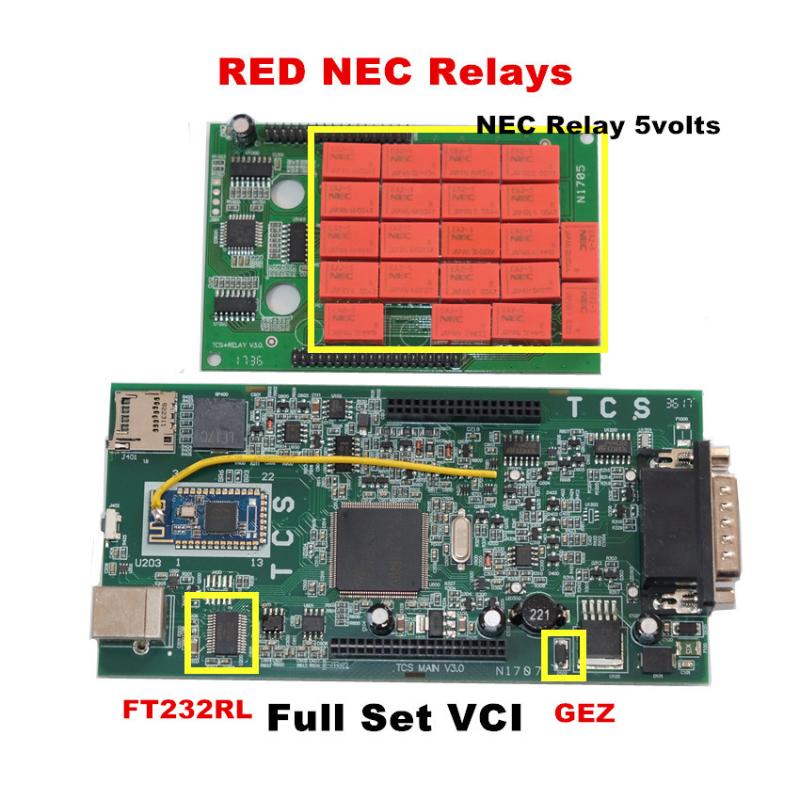 Spain! OBDIICAT-150 TCS PRO V2020.1/V2020.1 Red V3.0 PCB NEC Relay 5V Bluetooth Auto Diagnostic Tool Car/Truck OBD2 Scanner
Spain! OBDIICAT-150 TCS PRO V2020.1/V2020.1 Red V3.0 PCB NEC Relay 5V Bluetooth Auto Diagnostic Tool Car/Truck OBD2 Scanner