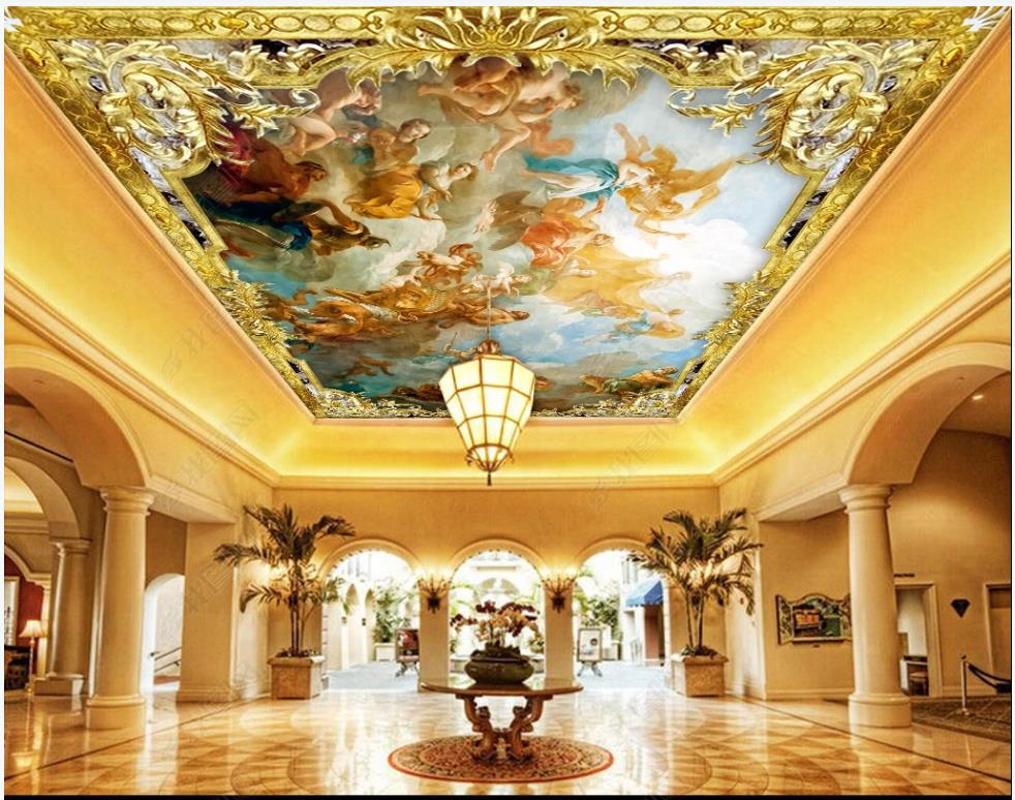 Custom photo wallpaper 3d ceiling wallpaper murals Embossed European pattern building painting angel zenith murals home decor, As pic
Custom photo wallpaper 3d ceiling wallpaper murals Embossed European pattern building painting angel zenith murals home decor, As pic