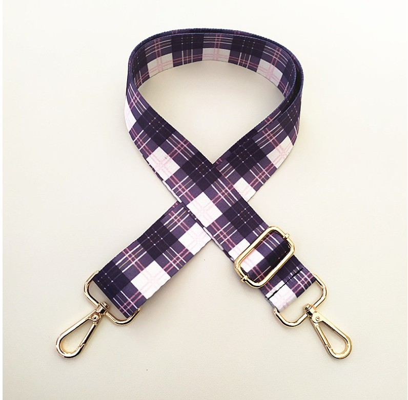 Colorful Bag Strap Belt Flower Replacement Wide Straps for Crossbody Bag Accessories Nylon Shoulder Strap for Bags