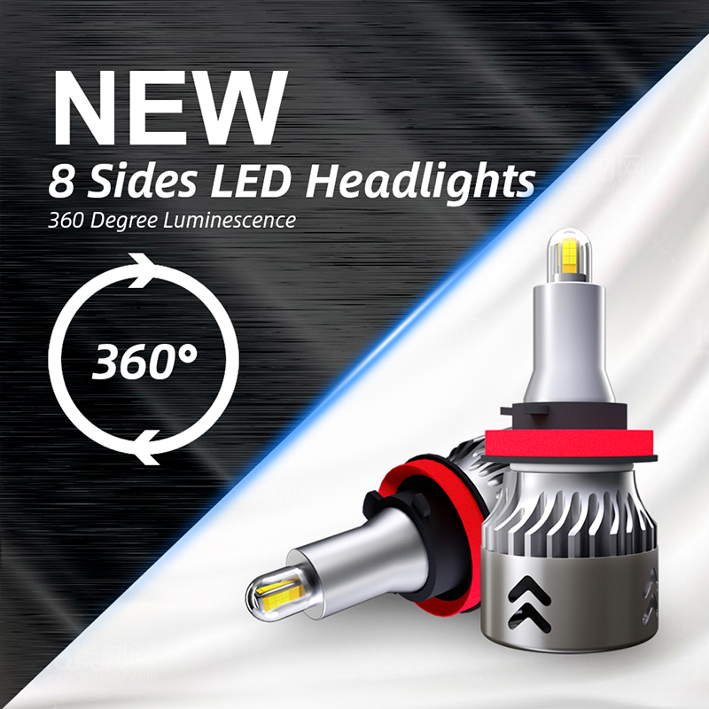 High-brightness 60W9600LM LED headlights 9006 4h7 Strong heat dissipation 50000h IP68 waterproof applicable to universal model
High-brightness 60W9600LM LED headlights 9006 4h7 Strong heat dissipation 50000h IP68 waterproof applicable to universal model