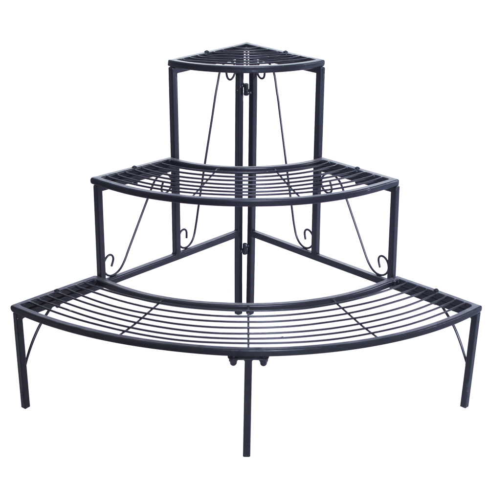 WACO 3 Tier Plant Stand Flower Pot Rack, Outdoor Patio Balcony Corner Garden Decoration Tools
WACO 3 Tier Plant Stand Flower Pot Rack, Outdoor Patio Balcony Corner Garden Decoration Tools