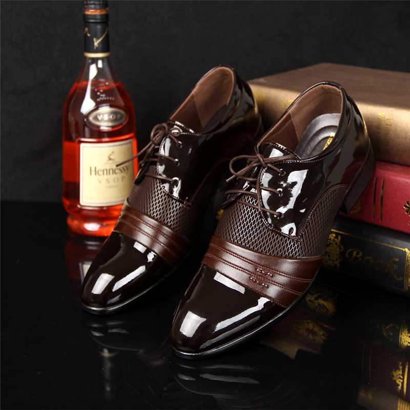 Men Formal Shoes 2020 Brand Wedding Dress Shoes Men New Black Fashion Design Leather Men's
Men Formal Shoes 2020 Brand Wedding Dress Shoes Men New Black Fashion Design Leather Men's