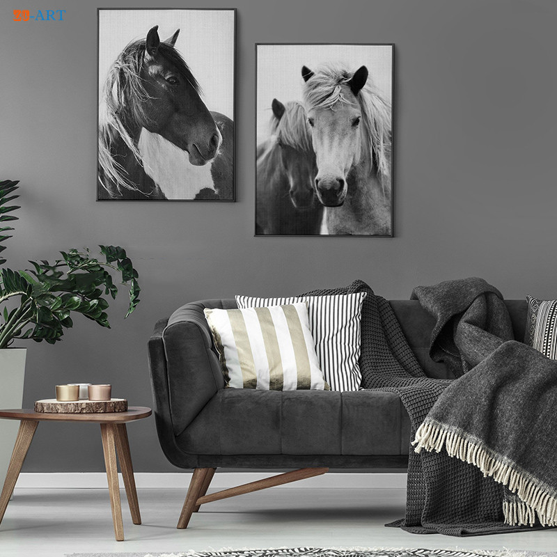Modern Black and White Posters and Prints Horse Wall Art Canvas Painting Wall Pictures for Living Room Nordic Decoration Home
Modern Black and White Posters and Prints Horse Wall Art Canvas Painting Wall Pictures for Living Room Nordic Decoration Home