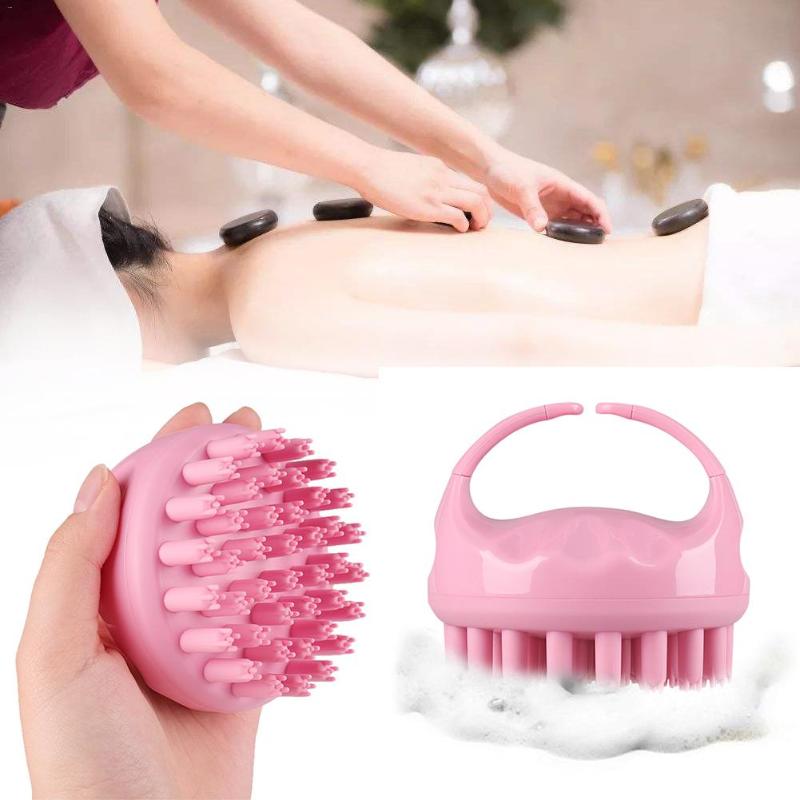 1pc Comfortable Silicone Shampoo Scalp Massage Brush Hair Washing Comb Body Bath Spa Slimming Massage Brush Personal Health
1pc Comfortable Silicone Shampoo Scalp Massage Brush Hair Washing Comb Body Bath Spa Slimming Massage Brush Personal Health