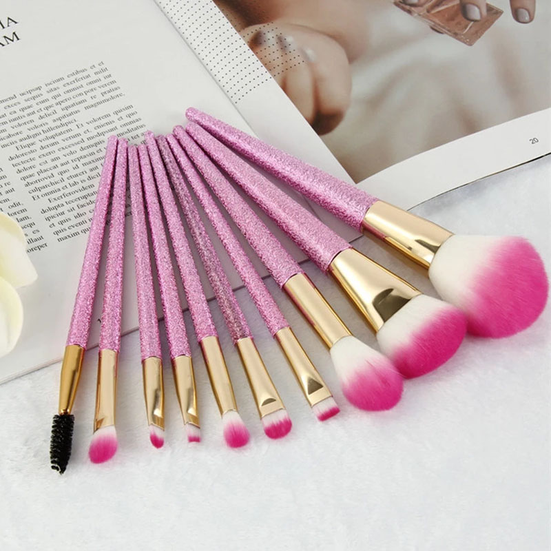Wholesale 3D Pink Mermaid Makeup Brushes 10pcs Makeup Brushes Beauty Cosmetics Brushes Sets for Eyes Face Foundation
Wholesale 3D Pink Mermaid Makeup Brushes 10pcs Makeup Brushes Beauty Cosmetics Brushes Sets for Eyes Face Foundation