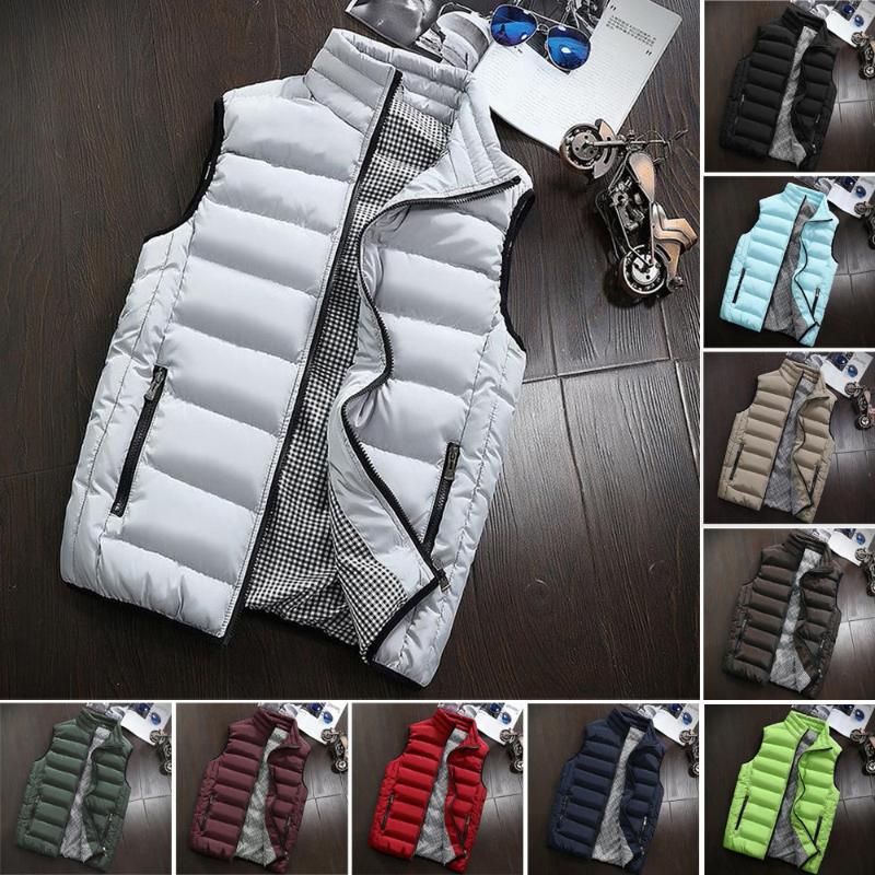 Men Casual Autumn Winter Comfortable Material Design Coat Padded Cotton Vest Warm Zipper Pocket Thick Vest Tops M0905, Army green
Men Casual Autumn Winter Comfortable Material Design Coat Padded Cotton Vest Warm Zipper Pocket Thick Vest Tops M0905, Army green