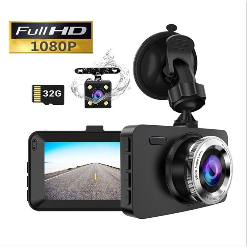 NEW Dash Cam with 32G SD Card,1080P Full HD,3.0" Screen,G-sensor,WDR,HD Night Vision, Motion Detection,170° Wide Angle 
NEW Dash Cam with 32G SD Card,1080P Full HD,3.0" Screen,G-sensor,WDR,HD Night Vision, Motion Detection,170° Wide Angle