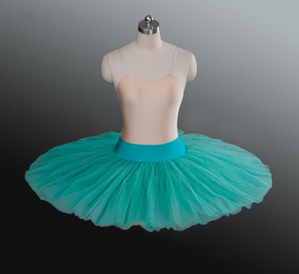 Firm Tulle Black Professional Half Ballet Tutu Professional Ballet Tutus Pancake Practice Rehearsal Platter Ballet Half Tutus CX20