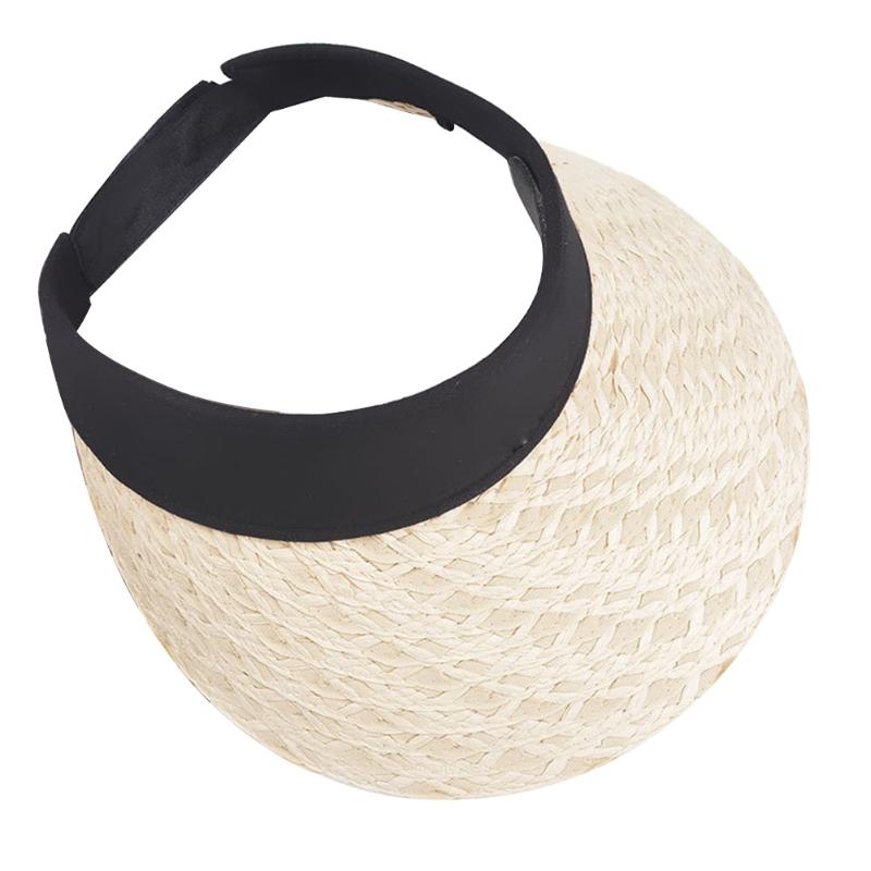 Women Wide Brim Magic Sticker Straw Hat Seaside Hair Accessories Sun Cap Empty Open Top Adjustable Foldable Party Supplies, Khaki
Women Wide Brim Magic Sticker Straw Hat Seaside Hair Accessories Sun Cap Empty Open Top Adjustable Foldable Party Supplies, Khaki
