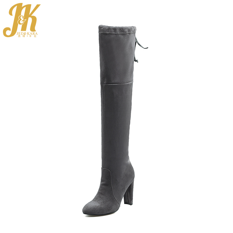 JK Winter High Heels Stretch Boots Pointed Toe Female Shoes Over The Knee Elastic Boot Warm Short Plush Footwear Big Size 33-44, Apricot
JK Winter High Heels Stretch Boots Pointed Toe Female Shoes Over The Knee Elastic Boot Warm Short Plush Footwear Big Size 33-44, Apricot