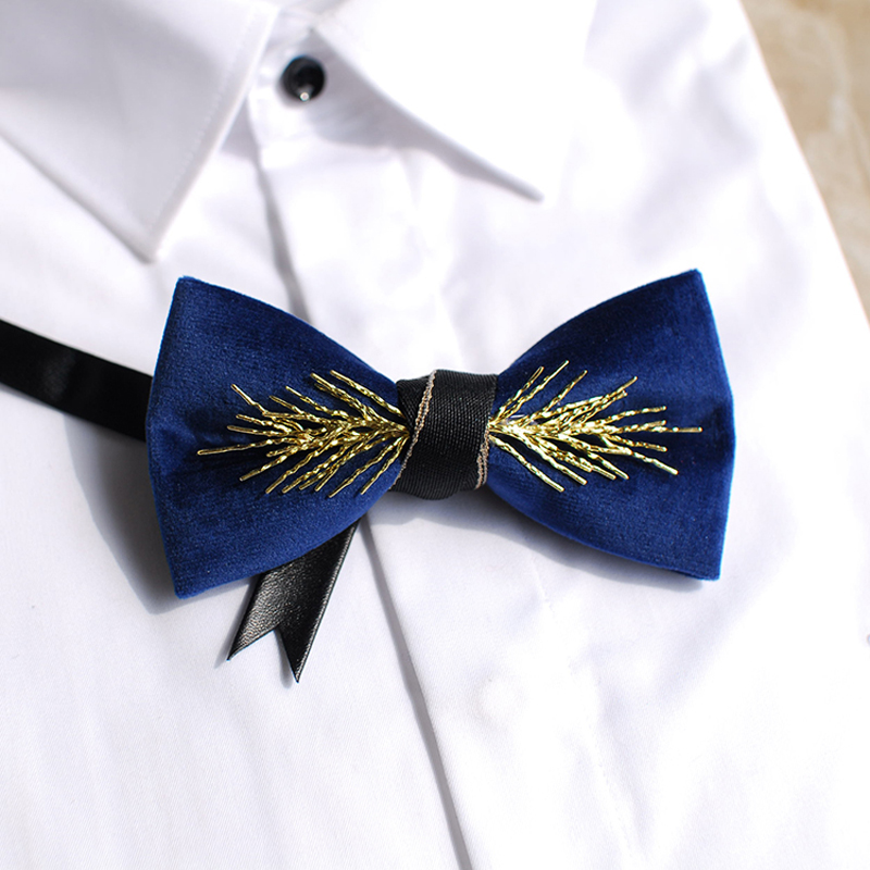 Free Shipping New male fashion men's man Senior gold willow design section wedding host bow tie Western European party
Free Shipping New male fashion men's man Senior gold willow design section wedding host bow tie Western European party