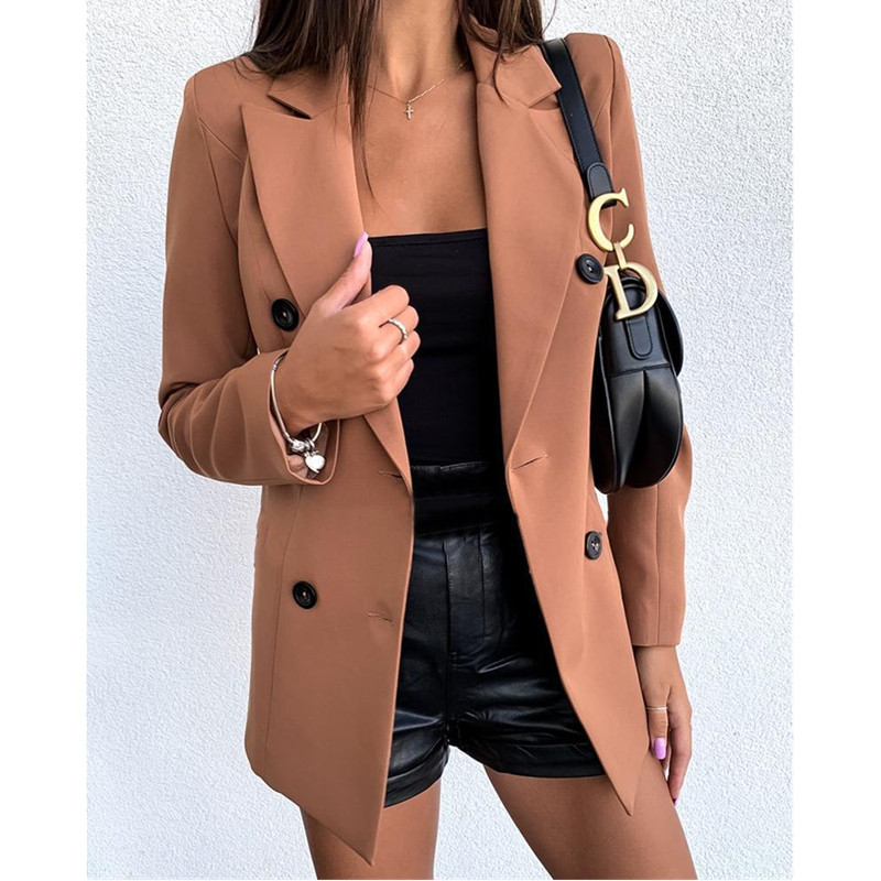 Ladies Blazer Long Sleeve Blazer Women Suit jacket Female Feminine Femme Red Khaki Black Autumn Cardigan Outwear
Ladies Blazer Long Sleeve Blazer Women Suit jacket Female Feminine Femme Red Khaki Black Autumn Cardigan Outwear