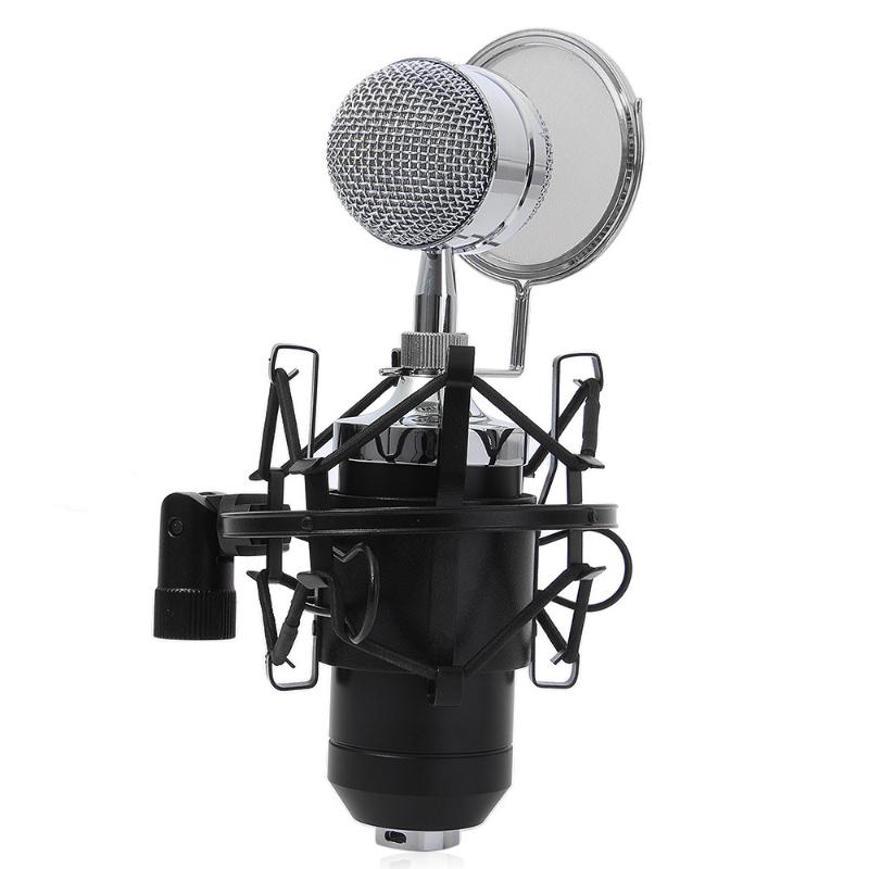 Wired Sound Recording Condenser Microphone 3.5mm Stereo MIC with Stand Holder for Computer
Wired Sound Recording Condenser Microphone 3.5mm Stereo MIC with Stand Holder for Computer