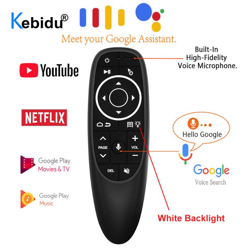 Backlit Air Mouse Voice Control G10 Pro 2.4G USB Receiver G10S With Gyro Sensing Wireless Smart Remote For Android TV BOX G10S
Backlit Air Mouse Voice Control G10 Pro 2.4G USB Receiver G10S With Gyro Sensing Wireless Smart Remote For Android TV BOX G10S