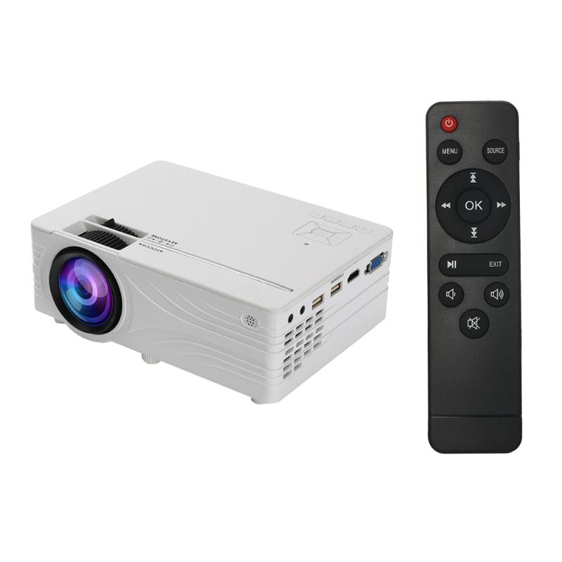 LED Video Mini Projector HD 1280x720P Home Theater Media Player Portable Beamer Support Full HD 1080P VGA USB AV TF Card EU Plug
LED Video Mini Projector HD 1280x720P Home Theater Media Player Portable Beamer Support Full HD 1080P VGA USB AV TF Card EU Plug