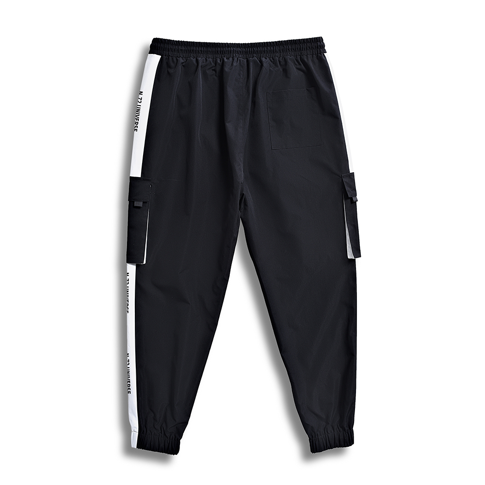 7XL 6XL XXXXL Man New Hip Hop Harajuku Joggers Streetwear Mens Pockets Harem Pants Male Summer Ankle-length Pants Oversize 200925