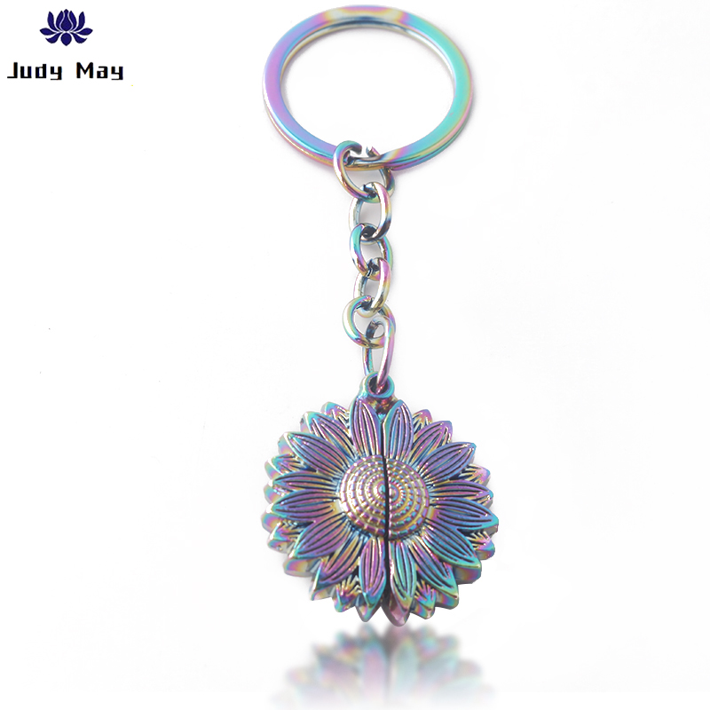 Laser Sunflower Keychain You Are My Sunshine Open Locket Letter KeyChain Men Car Women Bag Accessories Jewelry Dropshipping
Laser Sunflower Keychain You Are My Sunshine Open Locket Letter KeyChain Men Car Women Bag Accessories Jewelry Dropshipping