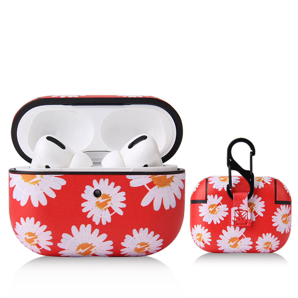 Fashion AirpodPro Case Protective Sleeve Protective Shell Classical Bluetooth Headset New Creative Little Daisy Case 5-Style Available