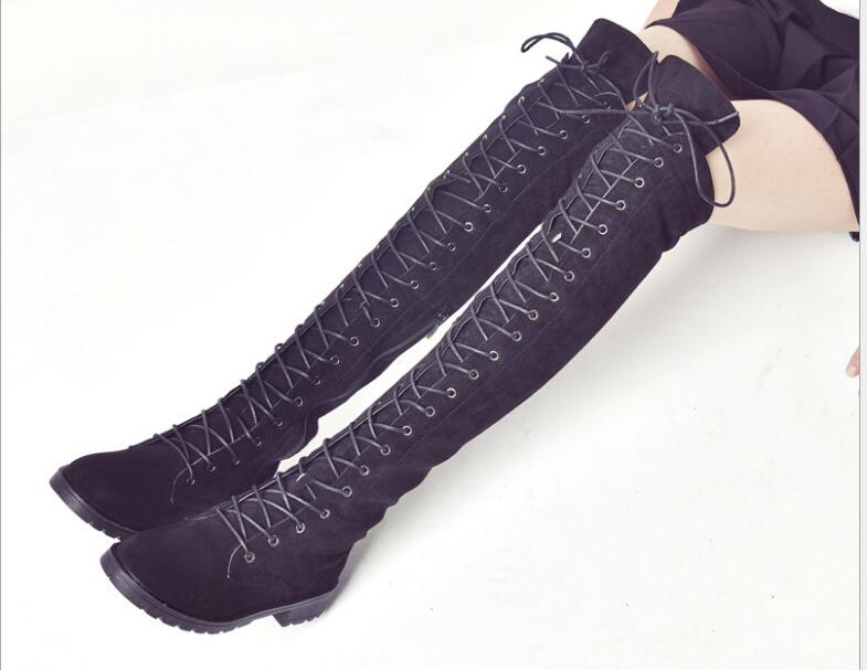 Winter Women boot Suedes Women Over The Knee Boots Lace Up Sexy High Heels Shoes Woman Female Slim Thigh High Boots, Beige
Winter Women boot Suedes Women Over The Knee Boots Lace Up Sexy High Heels Shoes Woman Female Slim Thigh High Boots, Beige