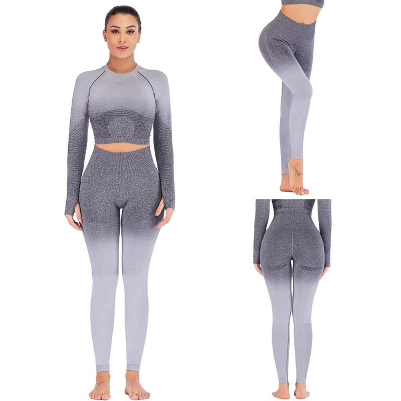 Fashion Gradient Design Knight Boots Winter High Heel Boots Women Yoga Pants Sports Underwear Whole Quick delivery CSV