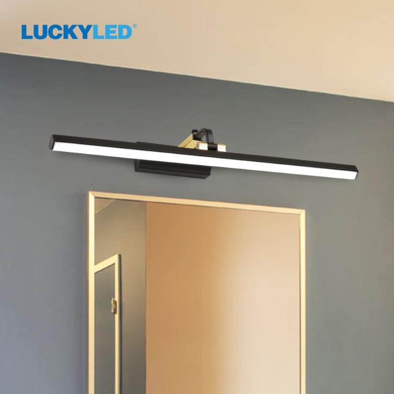 LUCKYLED Modern Led Bathroom Light Mirror Vanity Light 8w 12w AC220v 110V Wall Fixture Sconce Wall Lamps for Living Room
LUCKYLED Modern Led Bathroom Light Mirror Vanity Light 8w 12w AC220v 110V Wall Fixture Sconce Wall Lamps for Living Room