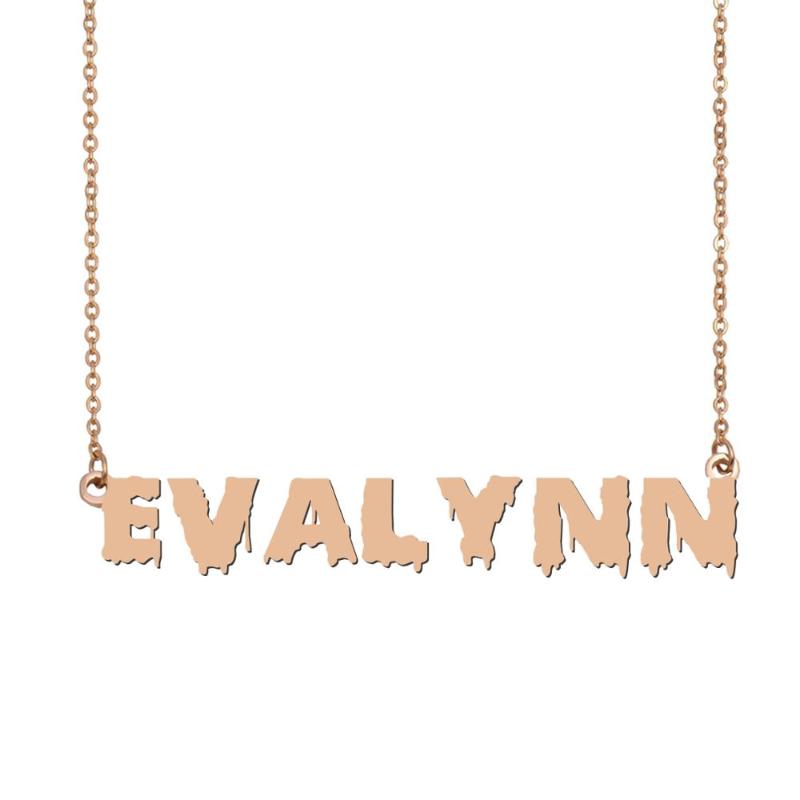 Evalynn Name Necklace , Cool Bloody Art Name Necklace for Halloween and Santa's Day Jewelry Gift for Kids Boys Girls
Evalynn Name Necklace , Cool Bloody Art Name Necklace for Halloween and Santa's Day Jewelry Gift for Kids Boys Girls