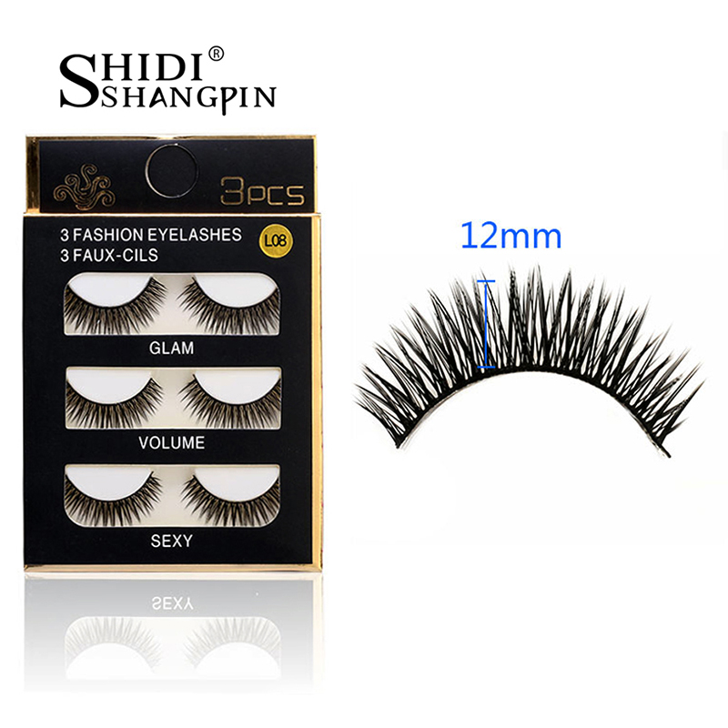 3 Pairs Handmade Thick Fake False Eyelashes Fashion Night Club Makeup Eyelashes Extension Beauty Tool Faux Cils Eye Lashes Tamka
3 Pairs Handmade Thick Fake False Eyelashes Fashion Night Club Makeup Eyelashes Extension Beauty Tool Faux Cils Eye Lashes Tamka